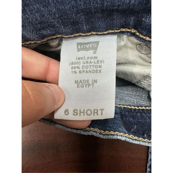 Levi’s 550 Relaxed Boot Cut Denim Jeans Size 6 Short - Picture 6 of 9
